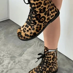 Anatomical Lace Up Boots Women Handmade Suede Or